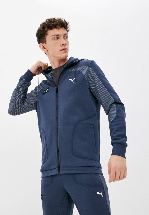 

Толстовка PUMA, Синий, MAPF1 Hooded Sweat Jacket