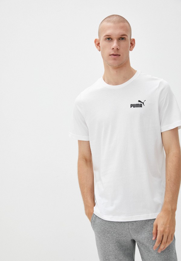 

Футболка PUMA, Белый, ESS Small Logo Tee