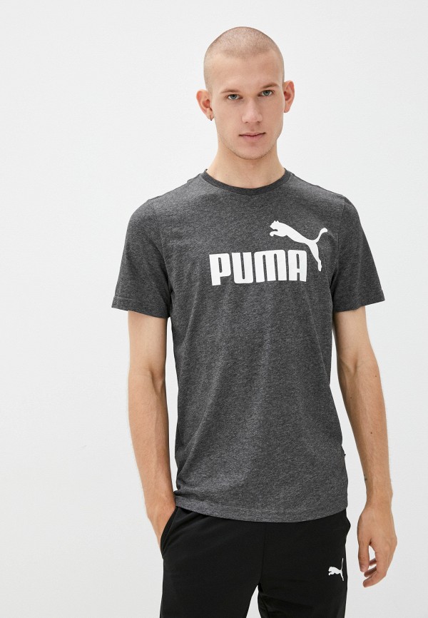 

Футболка PUMA, Серый, ESS Heather Tee