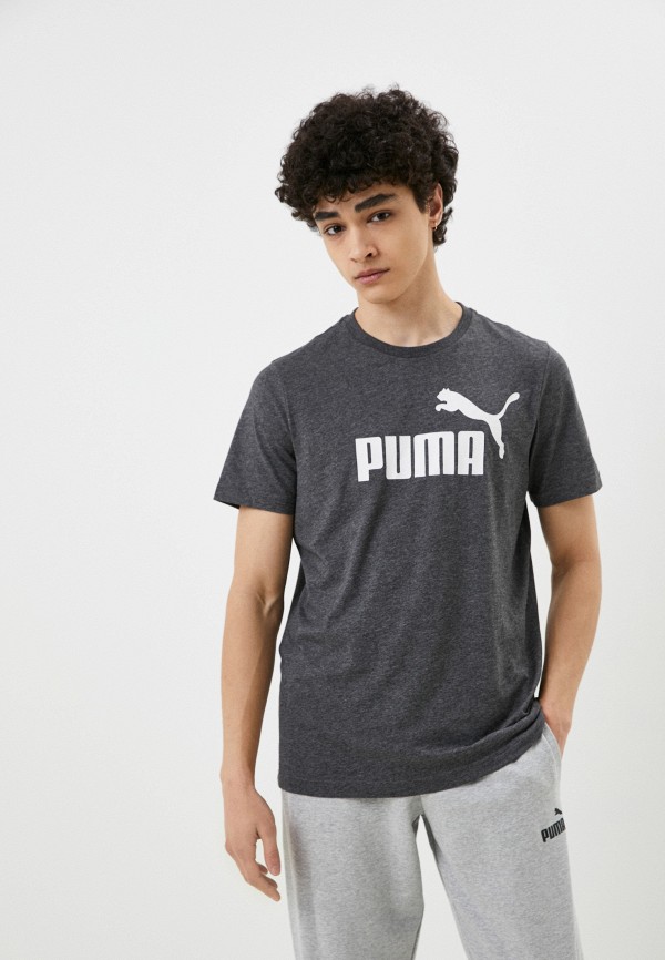 

Футболка PUMA, Серый, ESS Heather Tee