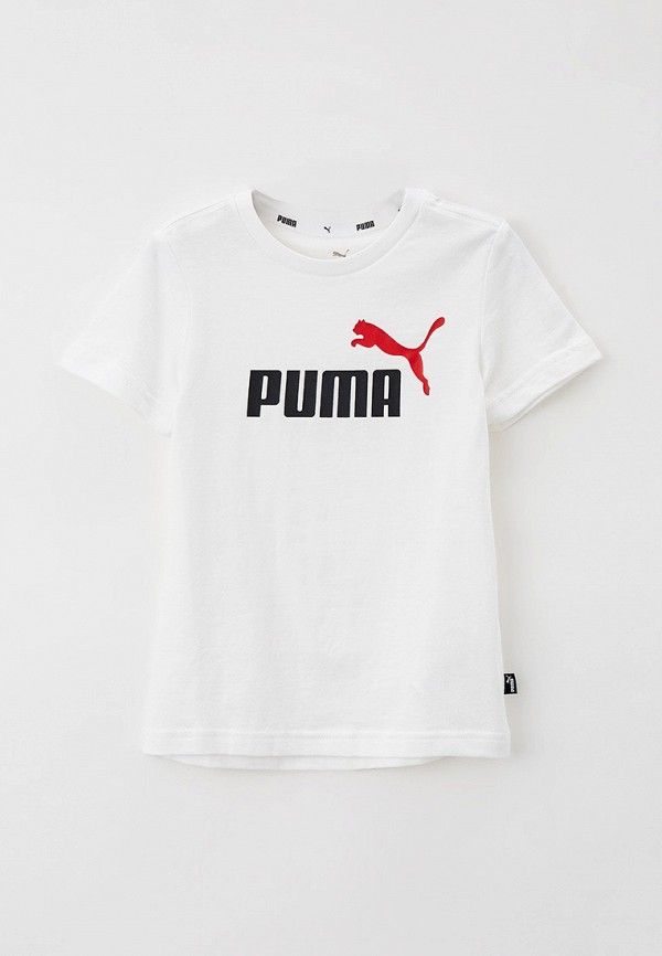 

Футболка PUMA, Белый, ESS+ 2 Col Logo Tee B