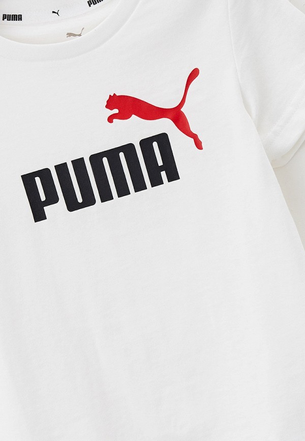 

Футболка PUMA, Белый, ESS+ 2 Col Logo Tee B