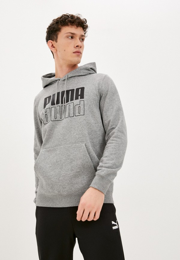 

Худи PUMA, Серый, POWER Logo Hoodie FL