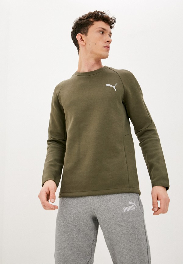 

Свитшот PUMA, Хаки, EVOSTRIPE Crew