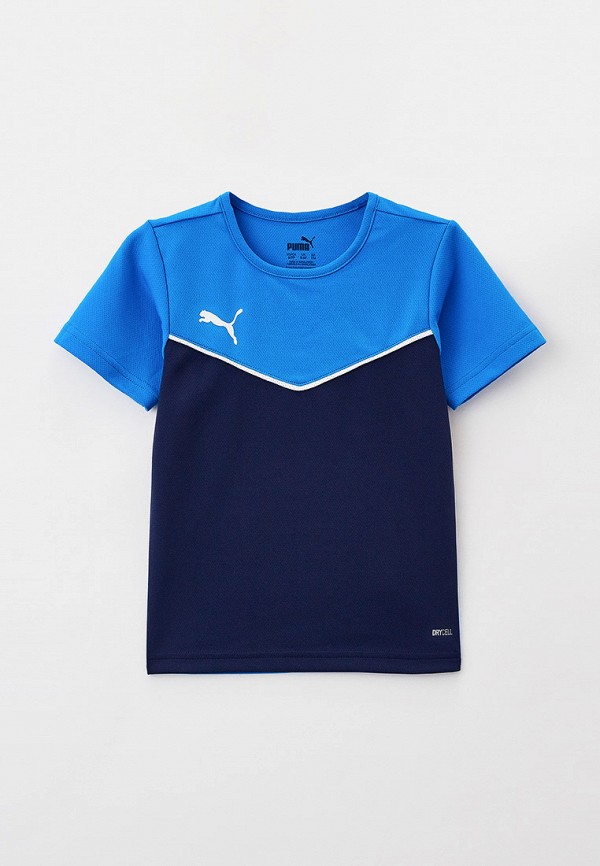 

Футболка спортивная PUMA, Синий, individualRISE Jersey Jr