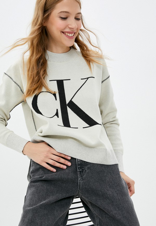 

Джемпер Calvin Klein Jeans, Бежевый