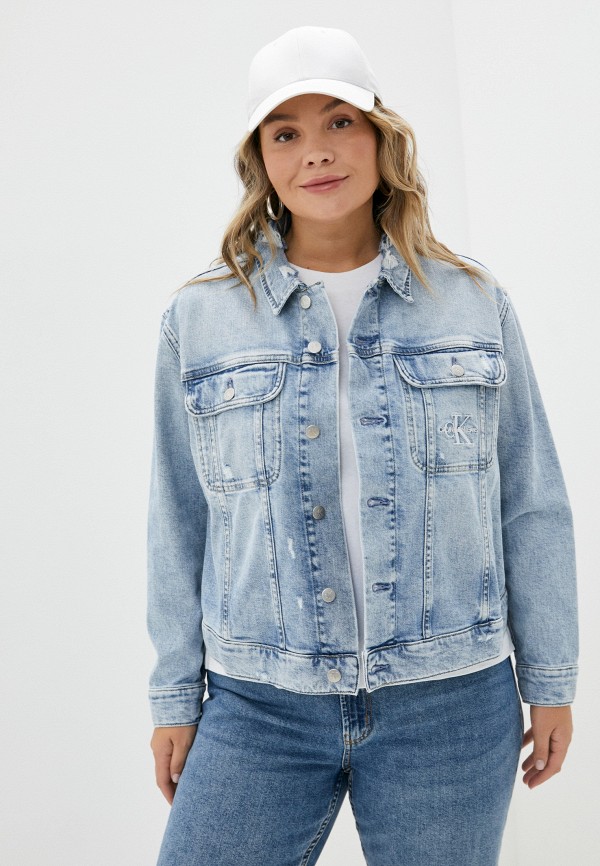 

Куртка джинсовая Calvin Klein Jeans, Голубой