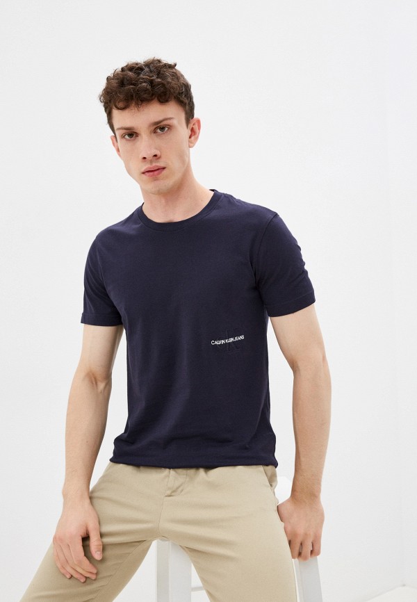 

Футболка Calvin Klein Jeans, Синий, Calvin Klein Jeans RTLAAO956901