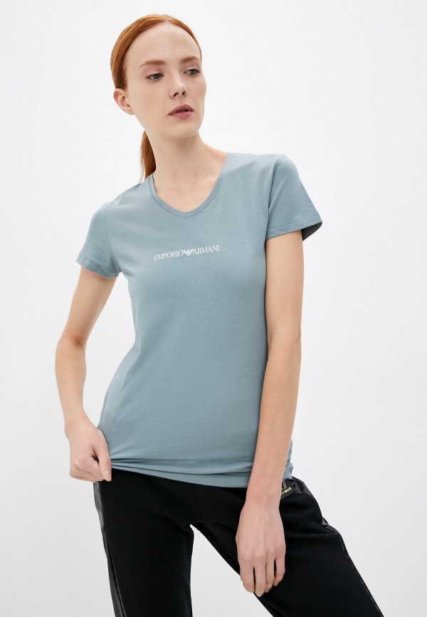 

Футболка домашняя Emporio Armani, Голубой
