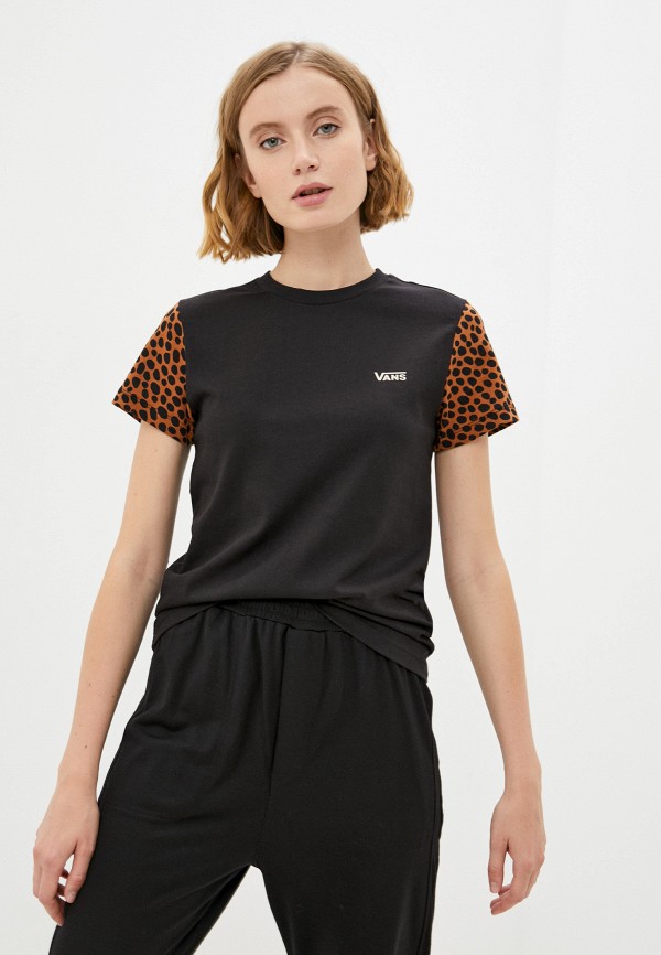 

Футболка Vans, Черный, WILD COLORBLOCK