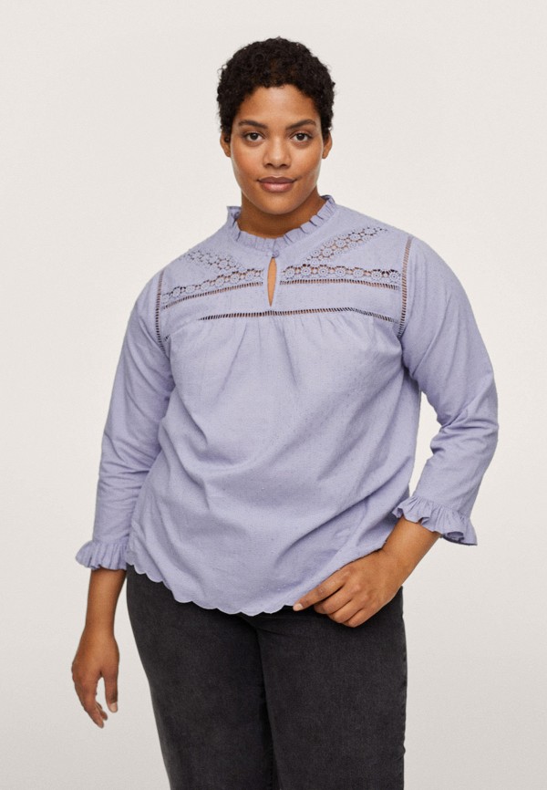 

Блуза Violeta by Mango, Фиолетовый, BOLITAS