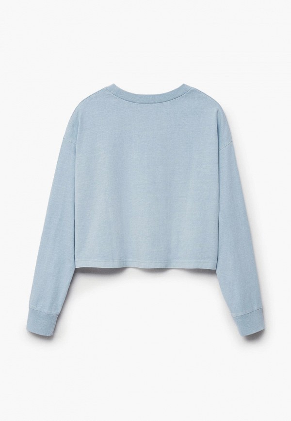 

Свитшот Mango Kids, Голубой, CROP