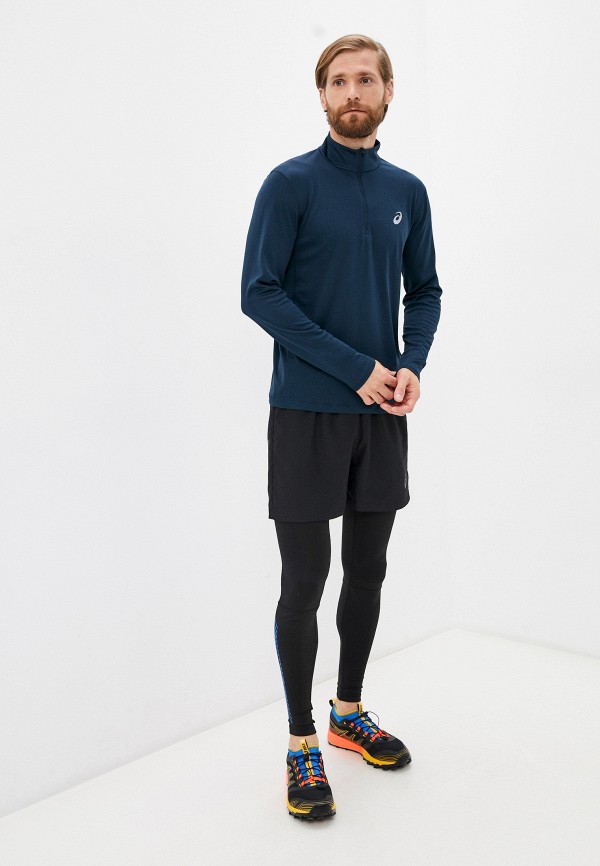 

Лонгслив спортивный ASICS, Бирюзовый, CORE LS 1/2 ZIP TOP