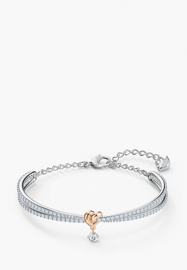 

Браслет Swarovski®, Серебряный, Lifelong Hrt