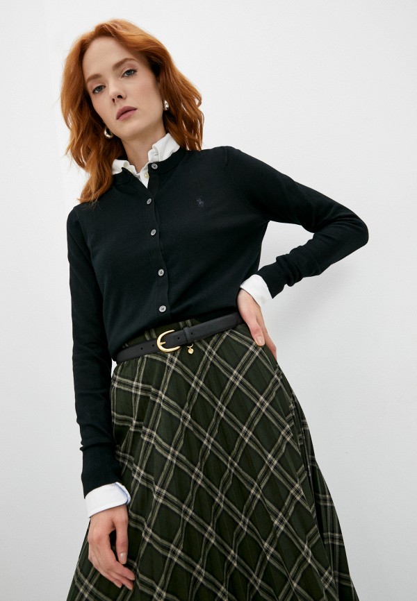 

Кардиган Polo Ralph Lauren, Черный, Polo Ralph Lauren RTLAAP058001