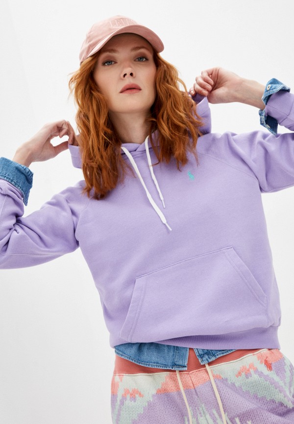 

Худи Polo Ralph Lauren, Фиолетовый, Polo Ralph Lauren RTLAAP058401