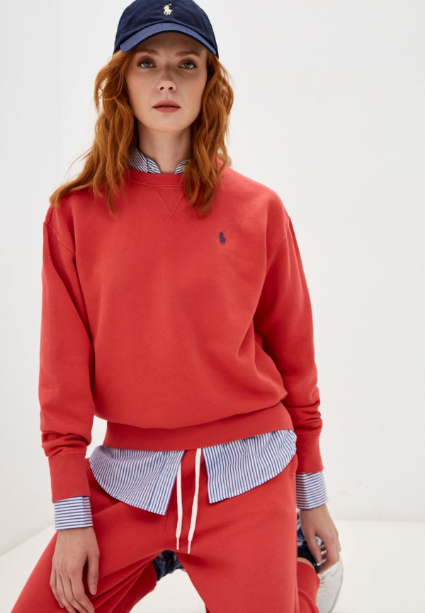 

Свитшот Polo Ralph Lauren, Коралловый
