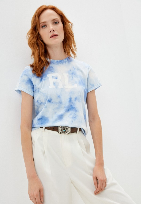 

Футболка Polo Ralph Lauren, Голубой, Polo Ralph Lauren RTLAAP064301
