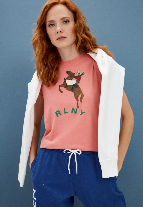

Футболка Polo Ralph Lauren, Розовый