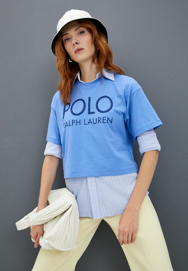 

Футболка Polo Ralph Lauren, Голубой