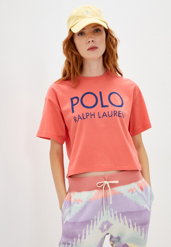

Футболка Polo Ralph Lauren, Розовый, Polo Ralph Lauren RTLAAP066101