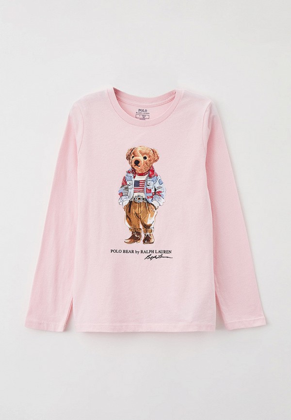 

Лонгслив Polo Ralph Lauren, Розовый