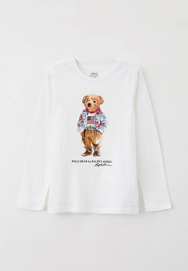 

Лонгслив Polo Ralph Lauren, Белый, Polo Ralph Lauren RTLAAP069401
