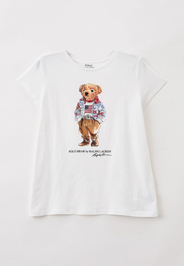 

Футболка Polo Ralph Lauren, Белый, Polo Ralph Lauren RTLAAP070401
