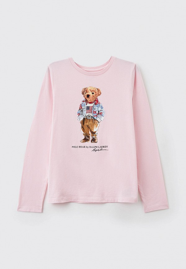 

Лонгслив Polo Ralph Lauren, Розовый