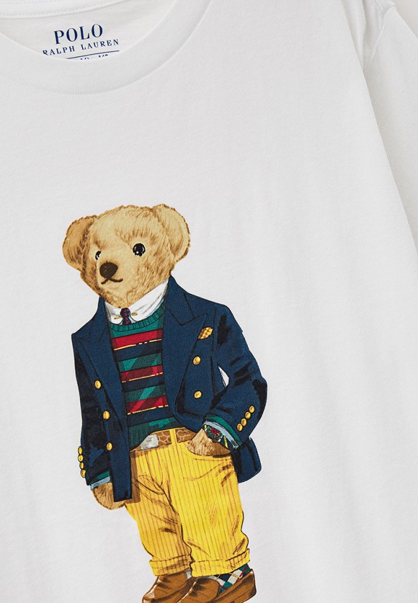 

Футболка Polo Ralph Lauren, Белый, Polo Ralph Lauren RTLAAP075001