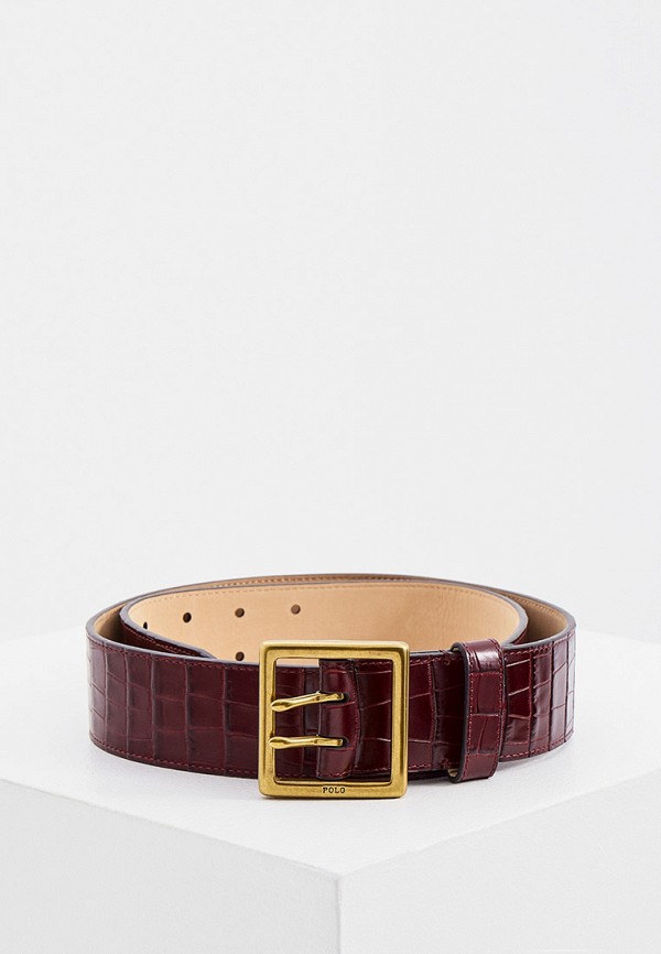 

Ремень Polo Ralph Lauren, Бордовый