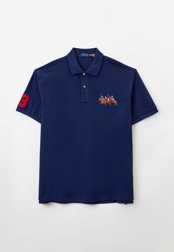 

Поло Polo Ralph Lauren Big & Tall, Синий