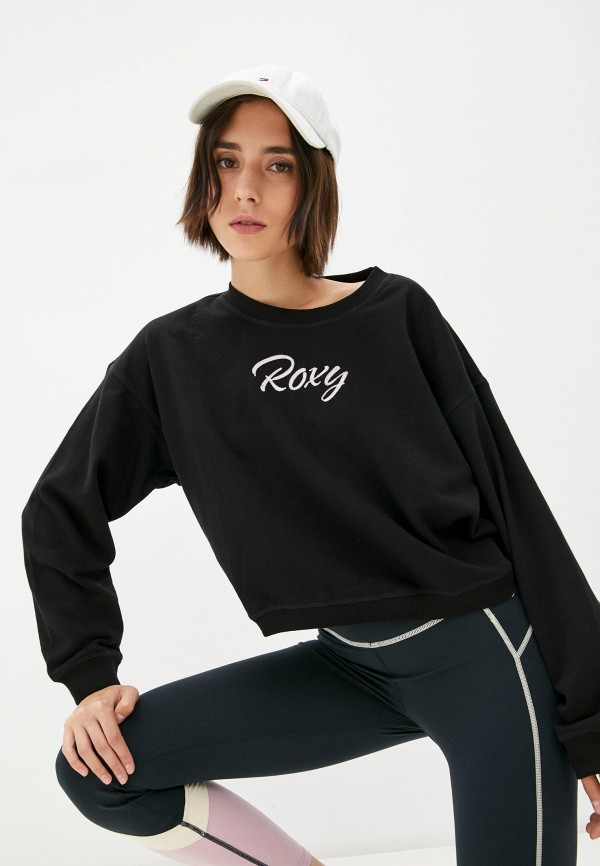 

Свитшот Roxy, Черный, BREAK AWAY CREW J OTLR KVJ0