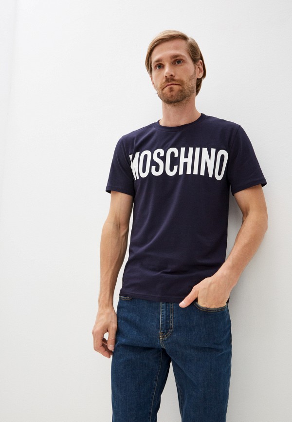 

Футболка Moschino Couture, Синий, Moschino Couture RTLAAP139701