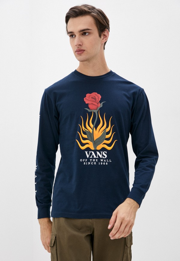 

Лонгслив Vans, Синий, FLORES LS