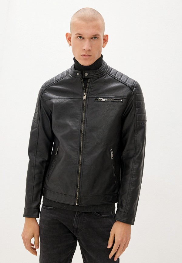 фото Куртка кожаная jack & jones