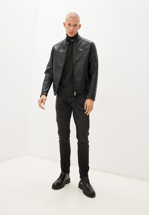фото Куртка кожаная jack & jones