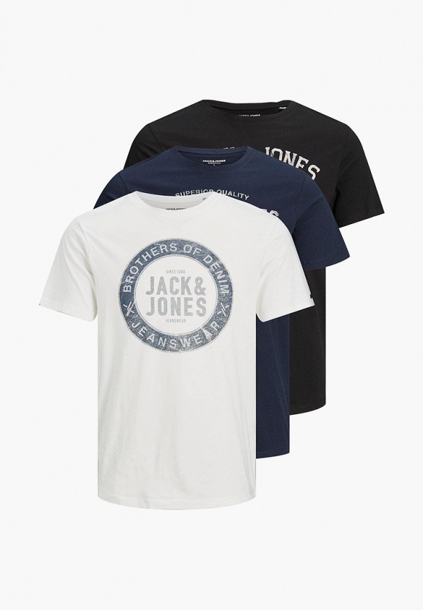 фото Футболки 3 шт. jack & jones