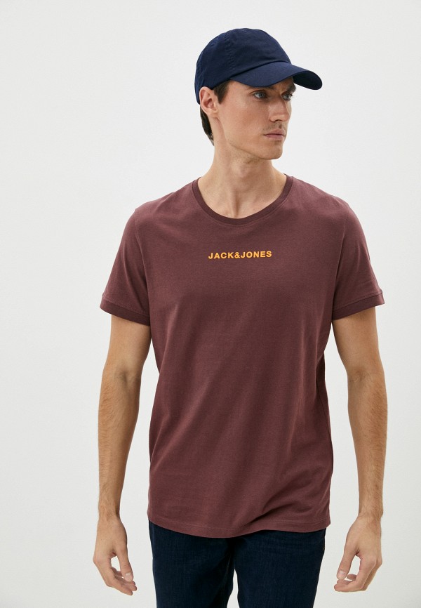 

Футболка Jack & Jones, Бордовый