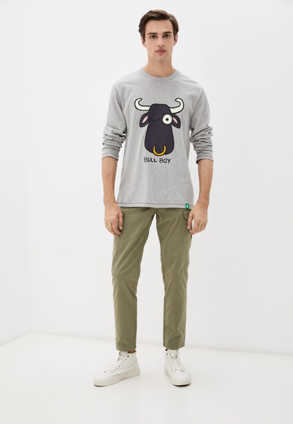 

Лонгслив United Colors of Benetton, Серый, United Colors of Benetton RTLAAP245301