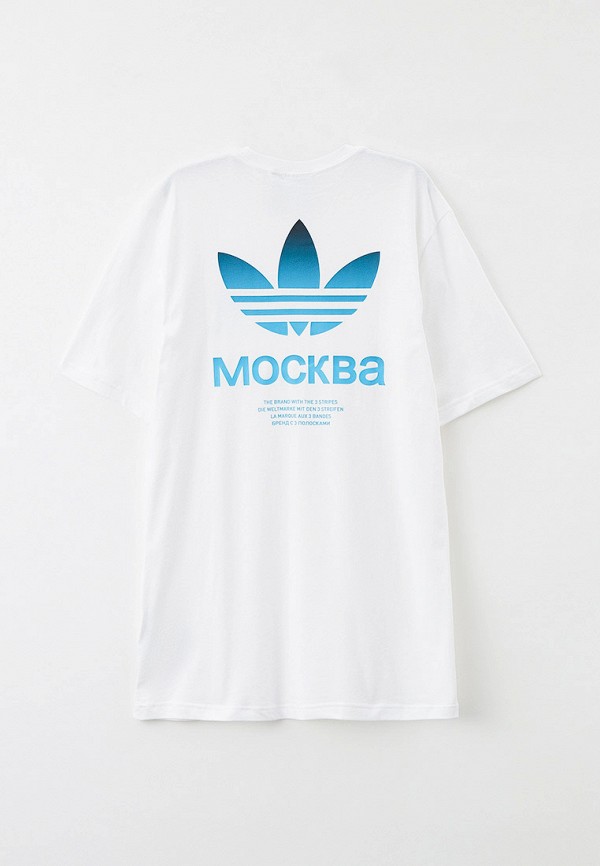 

Футболка adidas Originals, Белый, Moscow TRF TEE 2.0