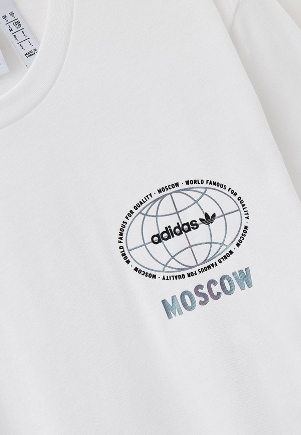 

Футболка adidas Originals, Белый, Moscow WT TEE