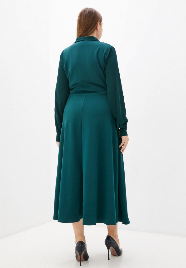 Платье Sophia, цвет зеленый, размер 50 TAL211229193 - фото 3