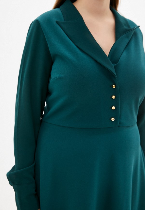 Платье Sophia, цвет зеленый, размер 50 TAL211229193 - фото 4