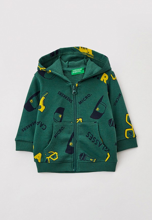 

Толстовка United Colors of Benetton, Зеленый, United Colors of Benetton RTLAAP281101