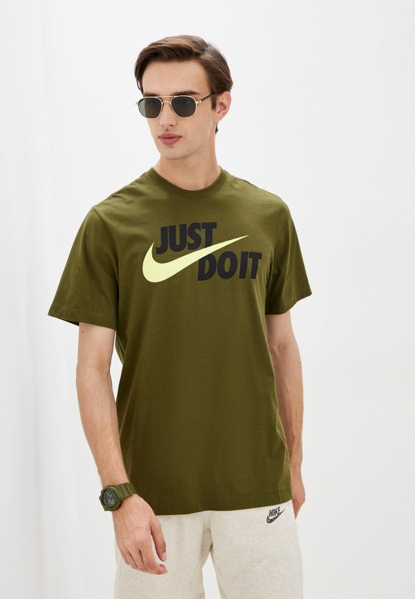 

Футболка Nike, Хаки, M NSW TEE JUST DO IT SWOOSH