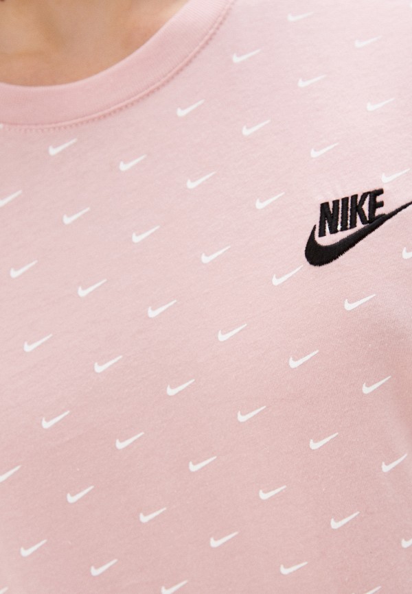 

Футболка Nike, Розовый, M NSW SS TEE MINI SWOOSH AOP