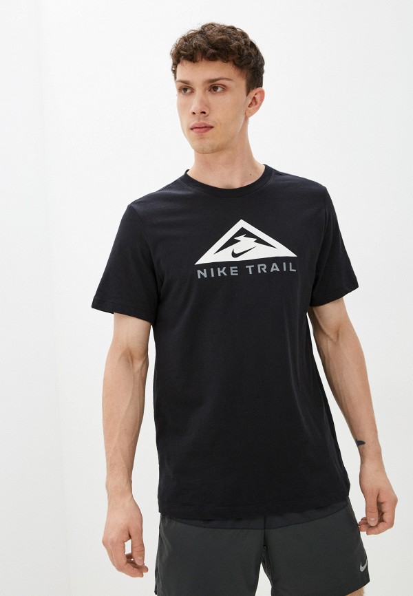 

Футболка спортивная Nike, Черный, U NK DF TEE SS TRAIL