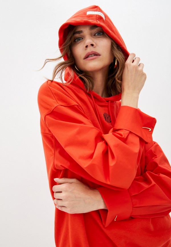 

Худи Nike, Красный, W NSW ICN CLSH FLC GX HOODIE