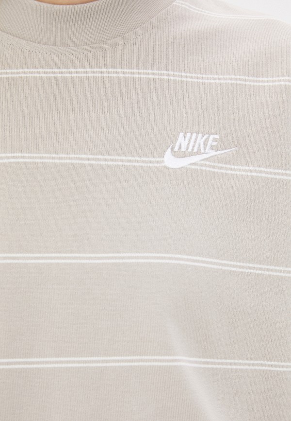 

Лонгслив Nike, Бежевый, W NSW JSY STRIPE LS TOP